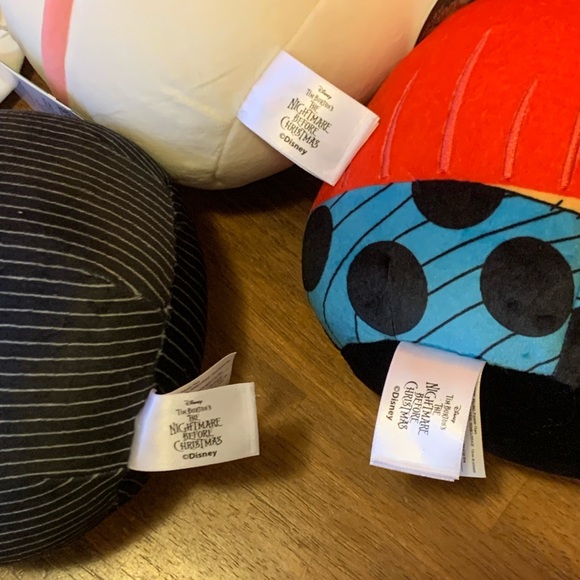 Disney Squishmallow Nightmare Before Christmas Jack Skellington Zero Sally 8” - Picture 6 of 8